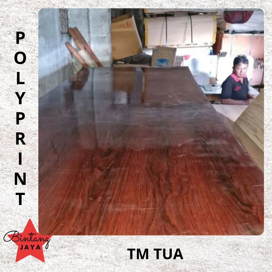 Polyprint TM tua bintang jaya triplek