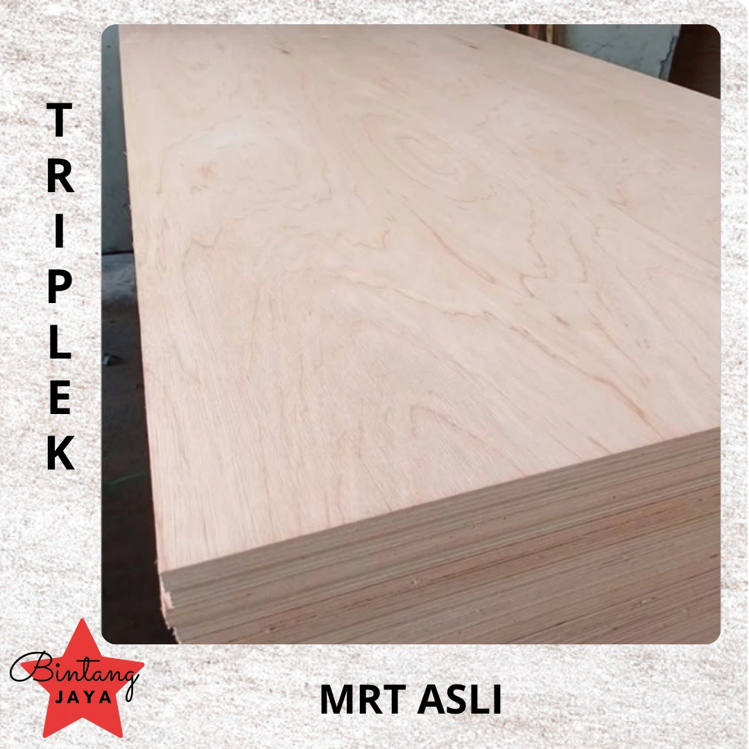 Triplek MRT Asli bintang jaya triplek